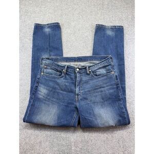 Levi's 541 Athletic Fit Men's Jeans 36x32 Med Wash Stretch Denim Work Distressed